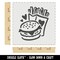 Chicken Burger and Fries Fast Food Wall Cookie DIY Craft Reusable Stencil